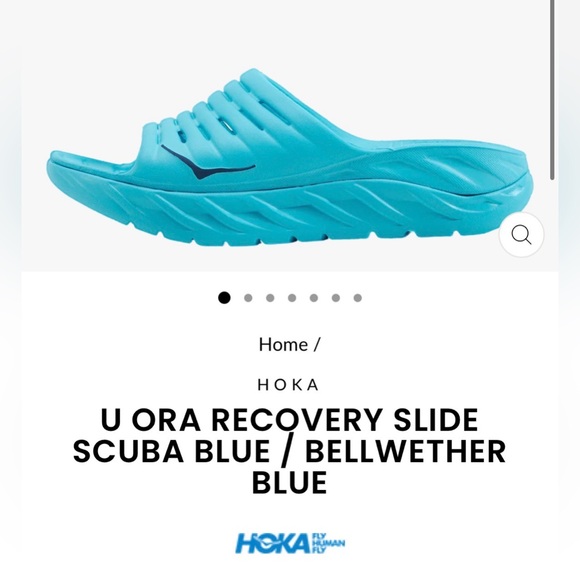 Hoka Shoes - W8 - Hoka Recovery Slide